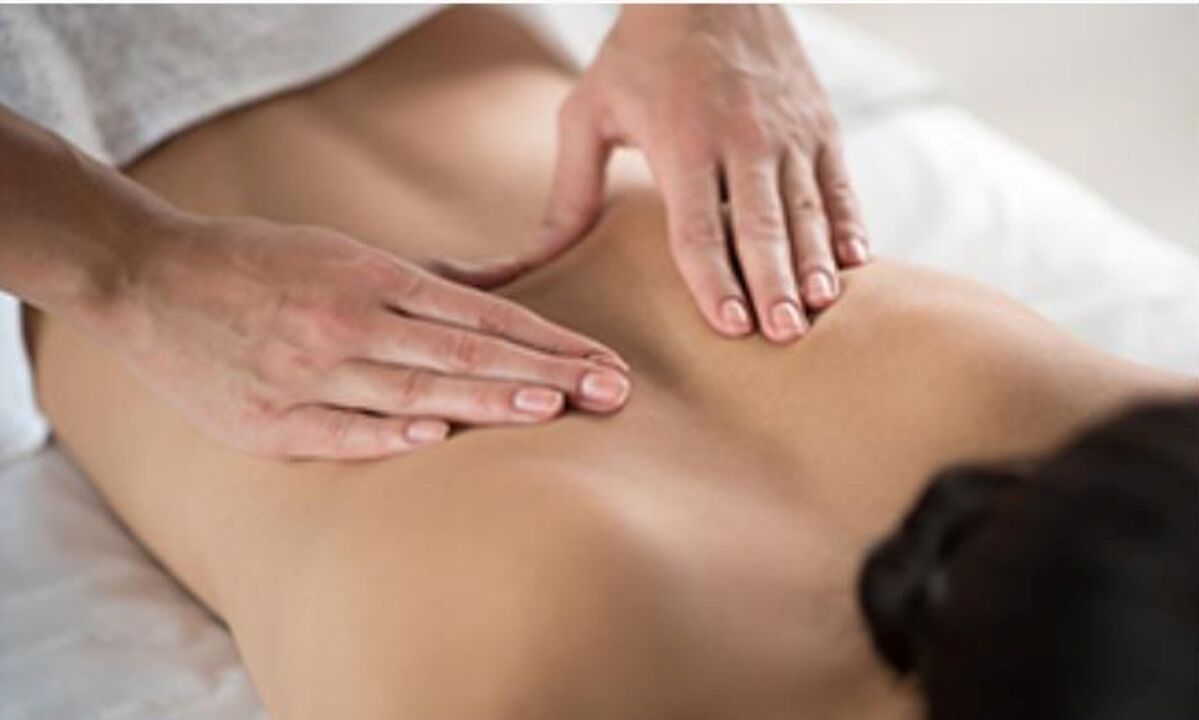 massaj - bu servikal osteoxondrozni davolash usullaridan biridir